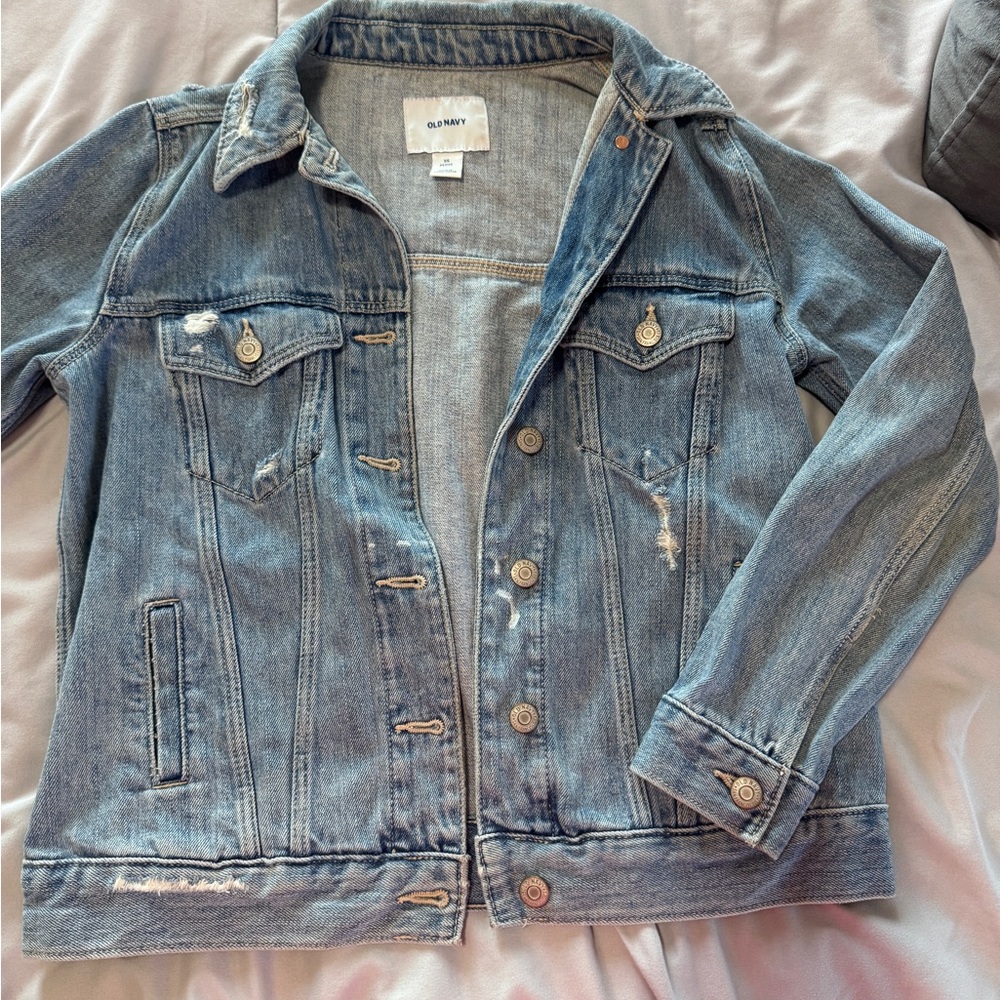 Old Navy Women's Blue Denim Jacket